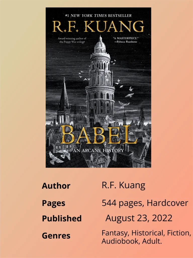 Babel Book Review and Summary – R.F. Kuang’s 