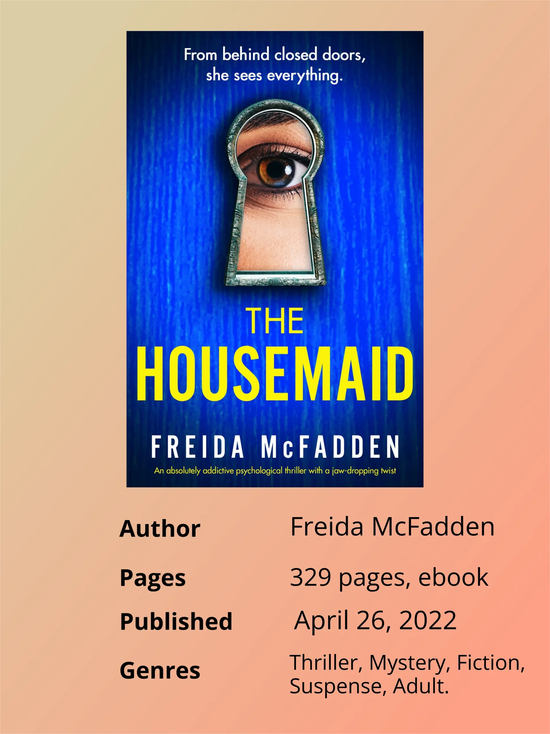 The Housemaid Summary and Review-Spoilers and Ending explained 